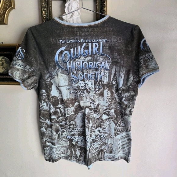 Vanilla Sugar Western Cowgirl Rhinstone Top - Picture 3 of 5